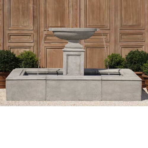 Opus Fountain Material: Cast Stone Finish: Alpine Stone Ft 426