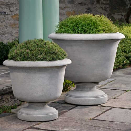 Sag Harbor Urns P 955 & P 956 (cast Stone In Greystone)