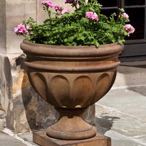 Augusta Urn (cast Stone In Pietra Nuova) cast stone, urn, planter, traditional