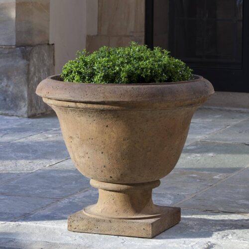 Rustic Greenwich Urn P 553 (cast Stone In Pietra Nuova) cast stone, urn, planter, traditional