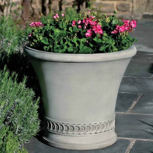 Vallier Planter (cast Stone In Greystone) cast stone, urn, planter, traditional