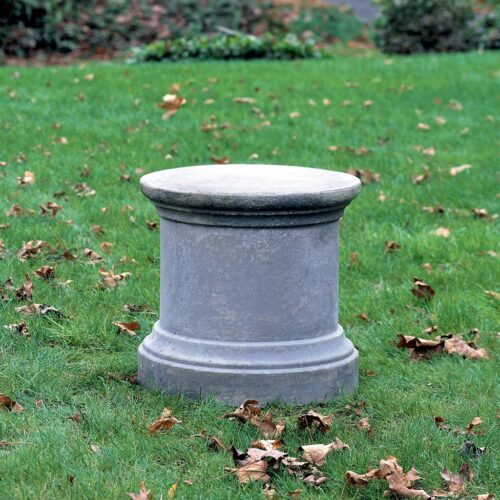Pd108 Plain Round Pedestal Cast Stone Pedestals As