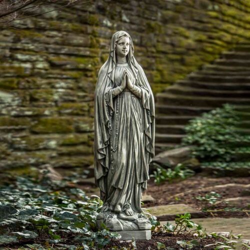 Classic Madonna Large (cast Stone In Alpine Stone)