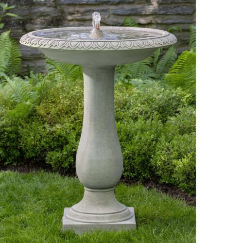 Soane Fountain Material: Cast Stone Finish: Alpine Stone Ft 417