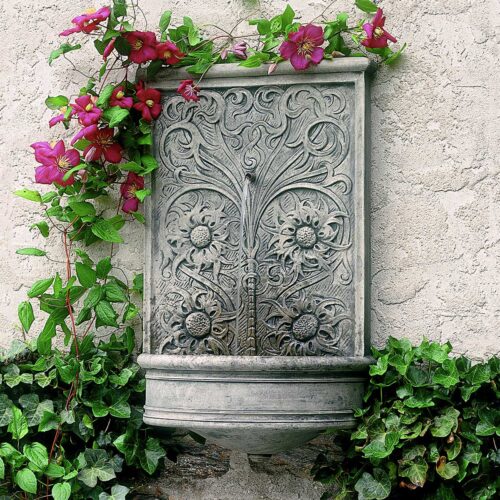 Sussex Wall Fountain Material: Cast Stone Finish: Alpine Stone