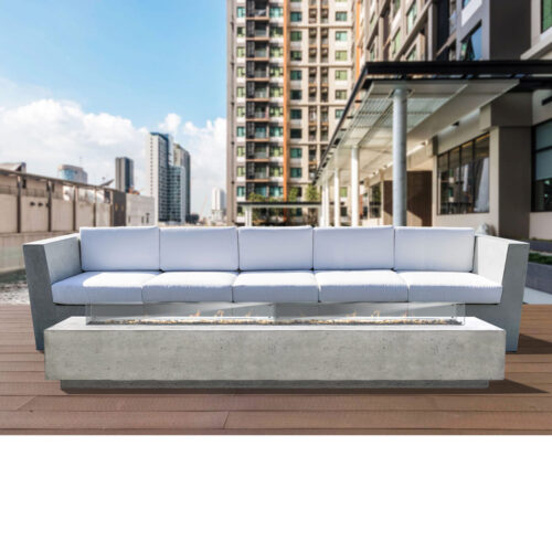 Tavola 110 Fire Table (gfrc In Natural)