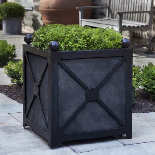 Villandry Square Planter Box (fiberglass)