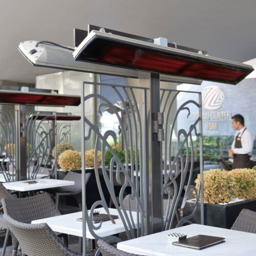 Vision 3200w Electric Radiant Heater Commercial Install