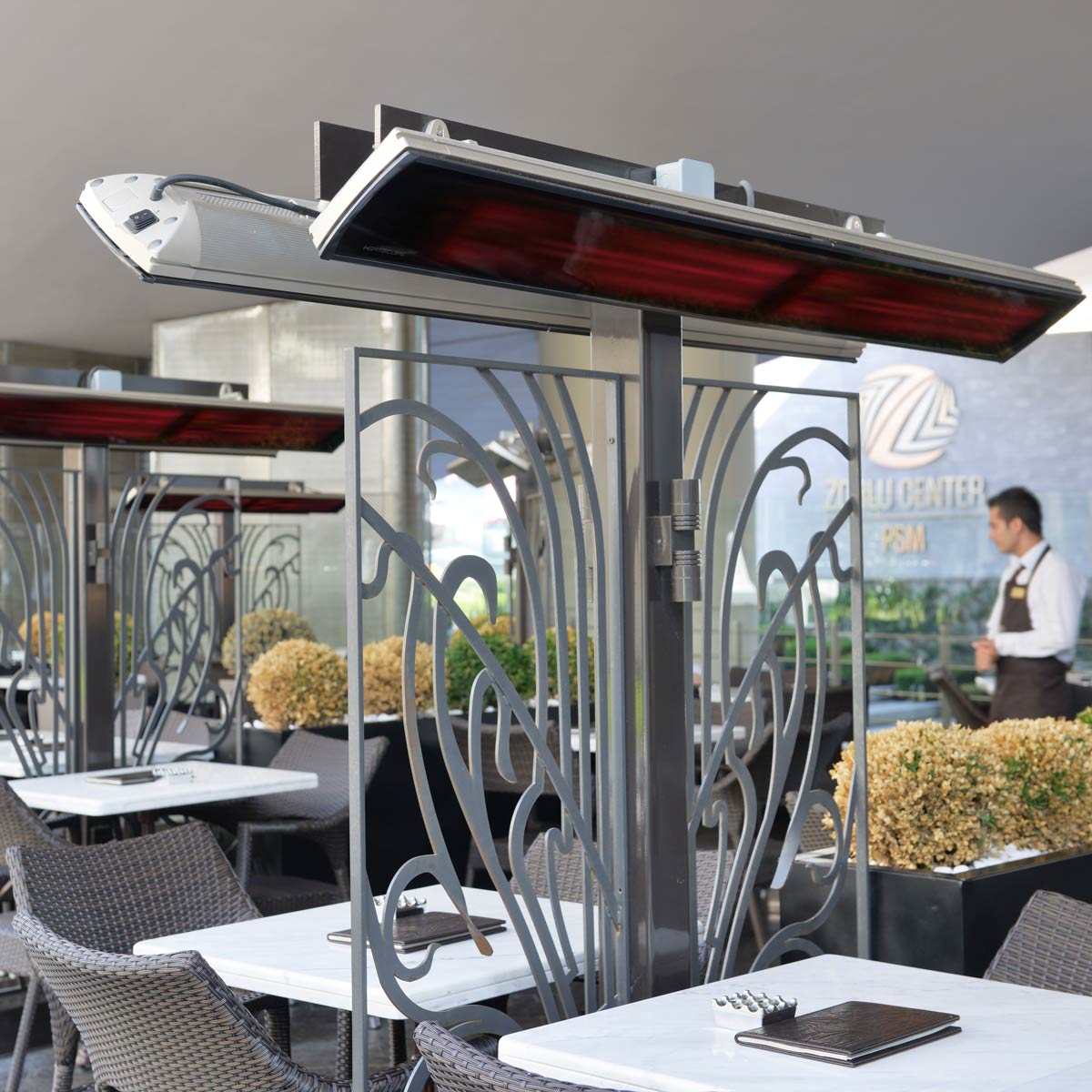 Vision 3200w Electric Radiant Heater Commercial Install