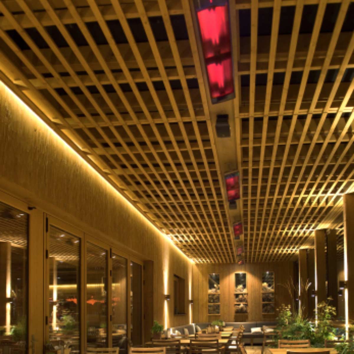 Vision 3200w Radiant Heater Restaurant